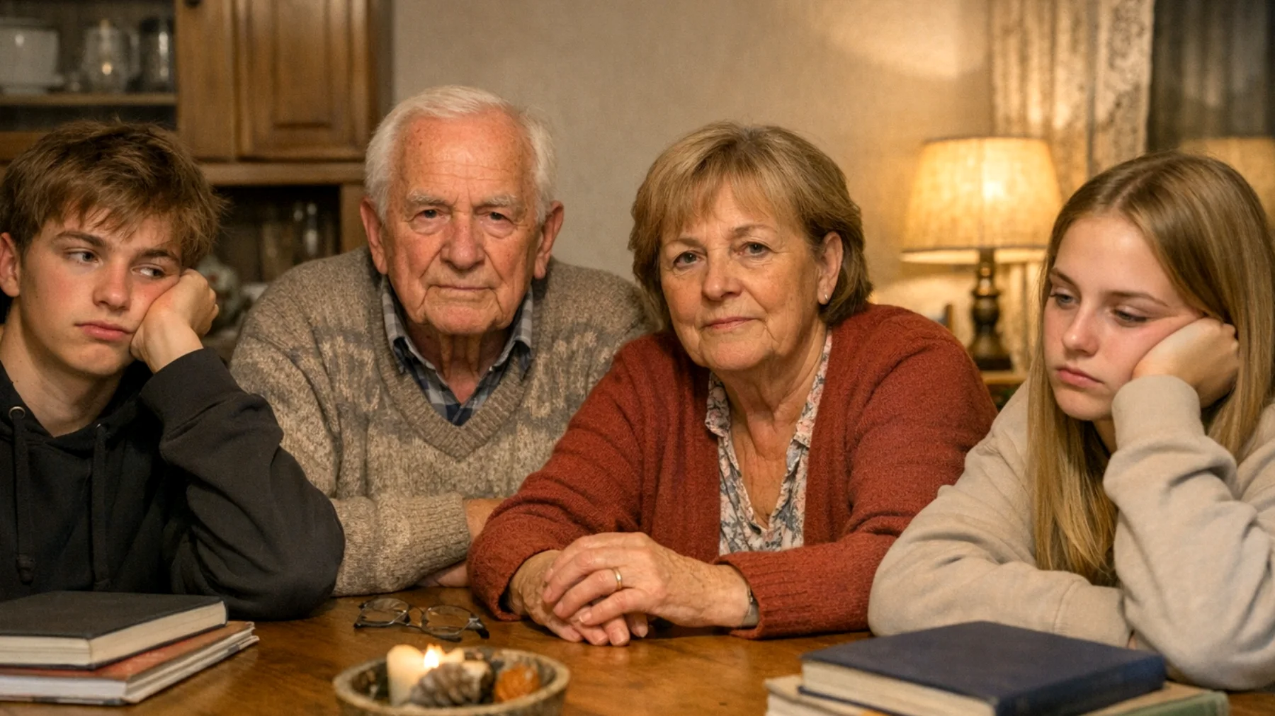 Die Großeltern bemerken, dass ihre Enkelkinder im Jugendalter zunehmend schulische Schwierigkeiten zeigen und die Motivation zum Lernen stark nachgelassen hat. Die Jugendlichen vermeiden Hausaufgaben, zeigen wenig Interesse an schulischen Themen und reagieren auf Ermutigung der Großeltern mit Gleichgültigkeit oder Ablehnung."