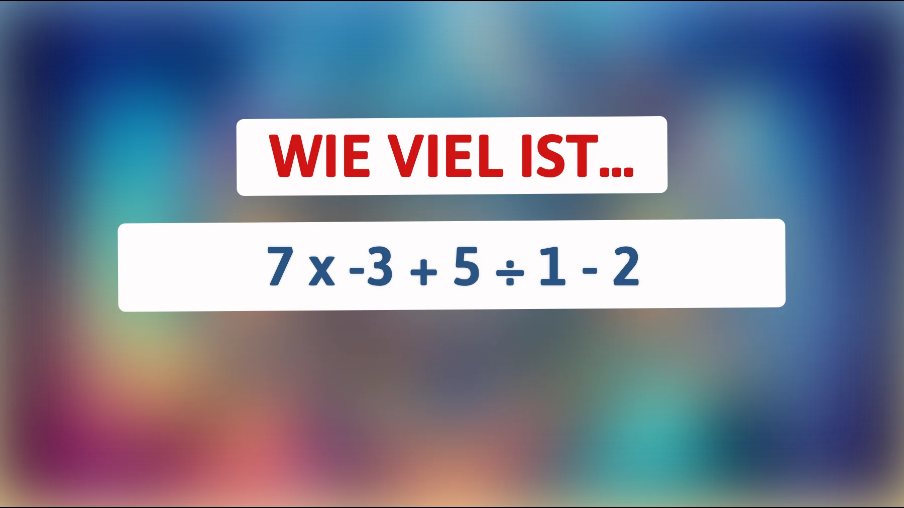 Kannst du dieses mathematische Rätsel lösen, das selbst Experten zum Grübeln bringt?"