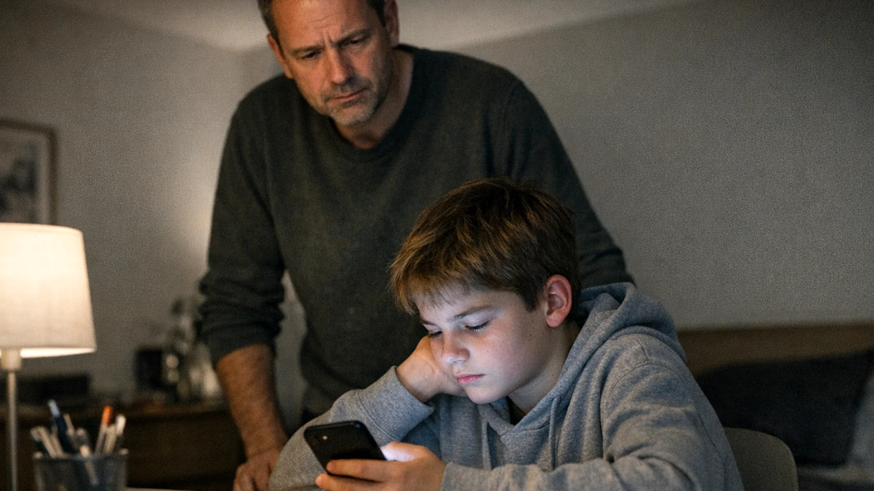 Der Vater bemerkt, dass sein Kind gefährliche oder unangemessene Inhalte in sozialen Netzwerken teilt und konsumiert, ohne die möglichen Risiken zu verstehen. Das Kind verbringt viele Stunden täglich auf Plattformen wie TikTok oder Instagram, sucht obsessiv nach Likes und Bestätigung von Gleichaltrigen und ist zunehmend anfällig für den Einfluss fragwürdiger Online-Inhalte."